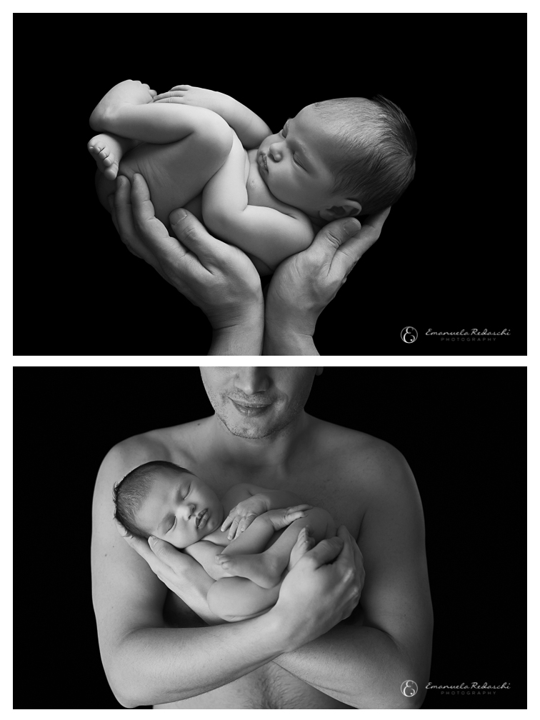 newborn pictures at emanuela redaschi studio in clapham photoshoot